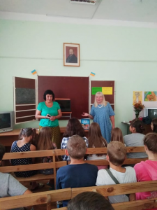Зустріч з Еліною Заржицькою в санаторії Закена Гірка