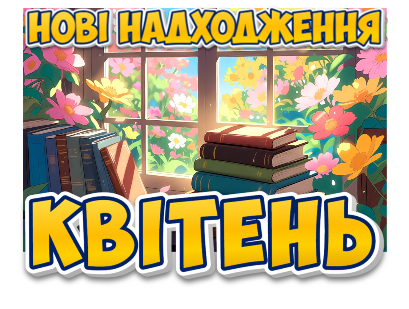 Нові надходження книги квітень 2026
