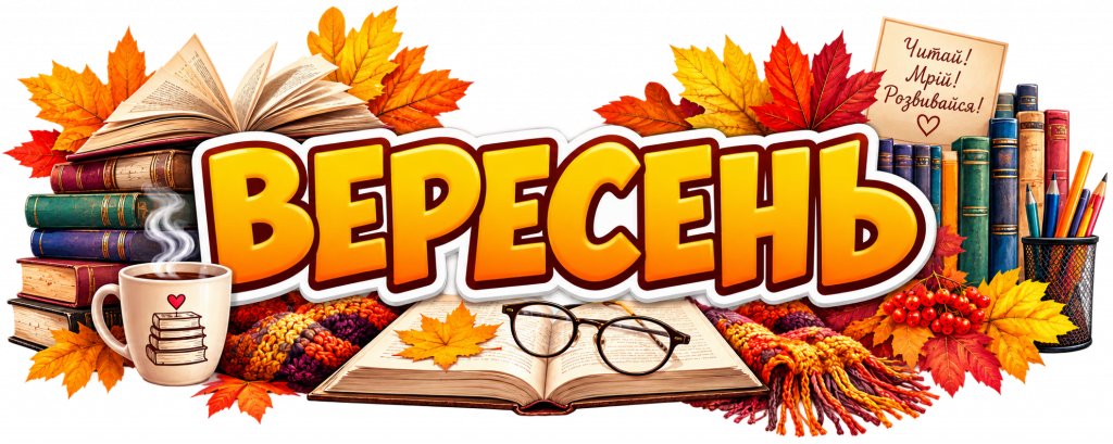 Нові надходження – книги вересень 2026