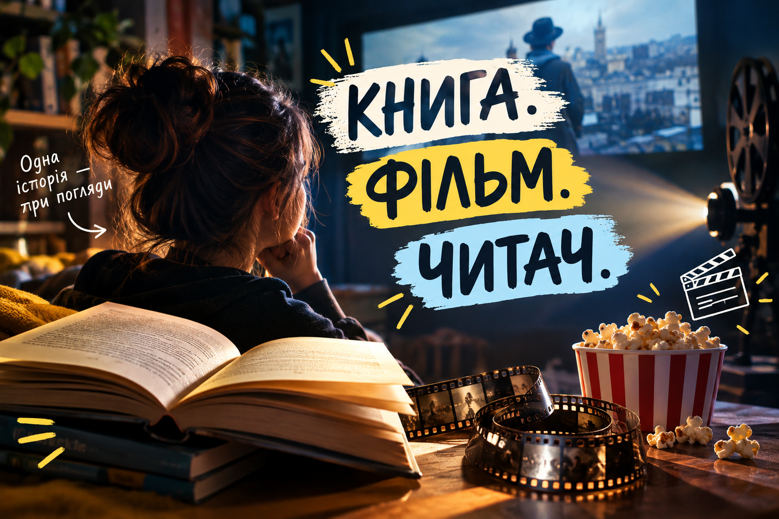 Книга, фильм, читатель три взгляда